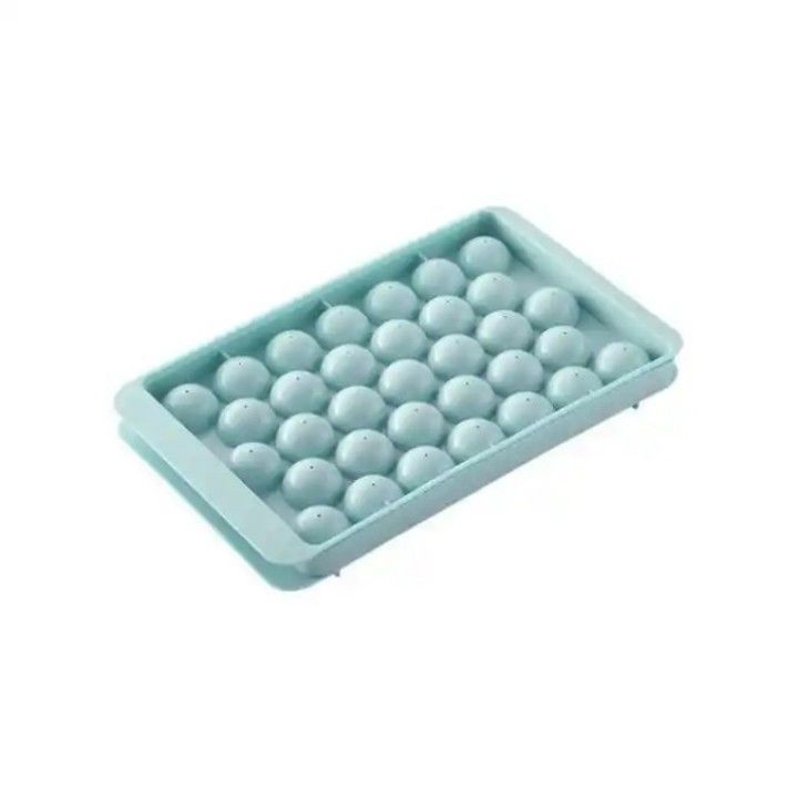 33 Cavità cerchio sfera palla rotonda Ice Cube vassoio sfera plastica Ice Ball Maker Stampo con coperchio